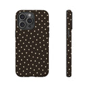 Brown Polka Dot Phone Case