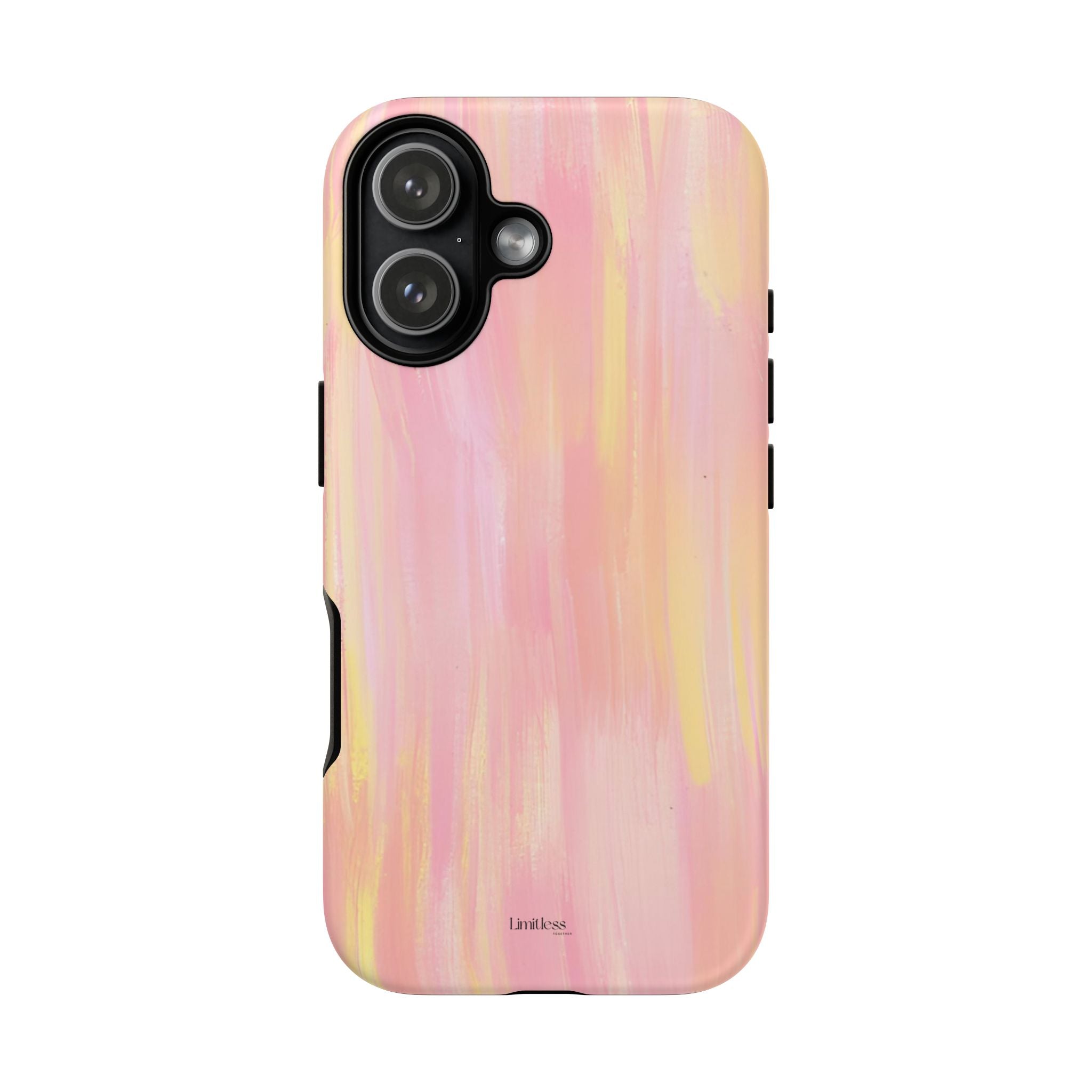 Pink Pastel Brushstroke Phone Case