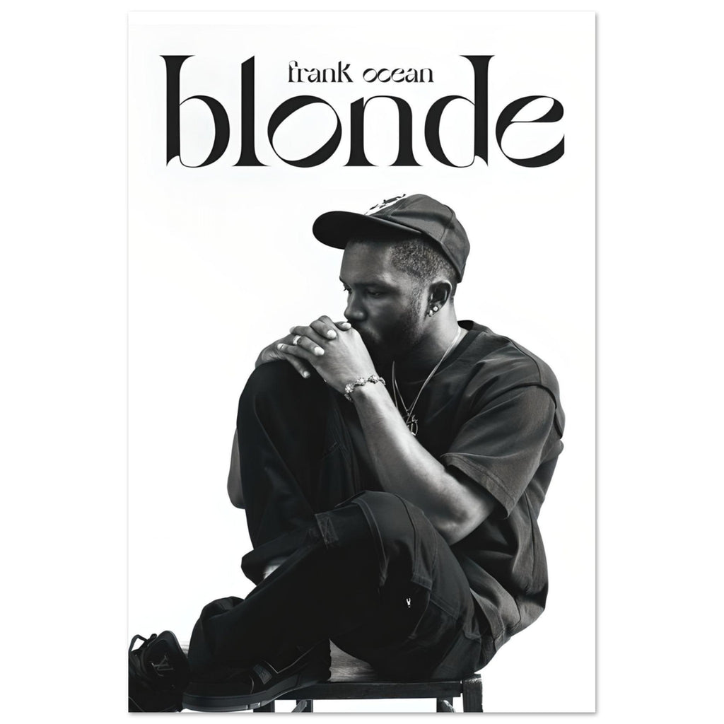 Frank Ocean Blonde Poster