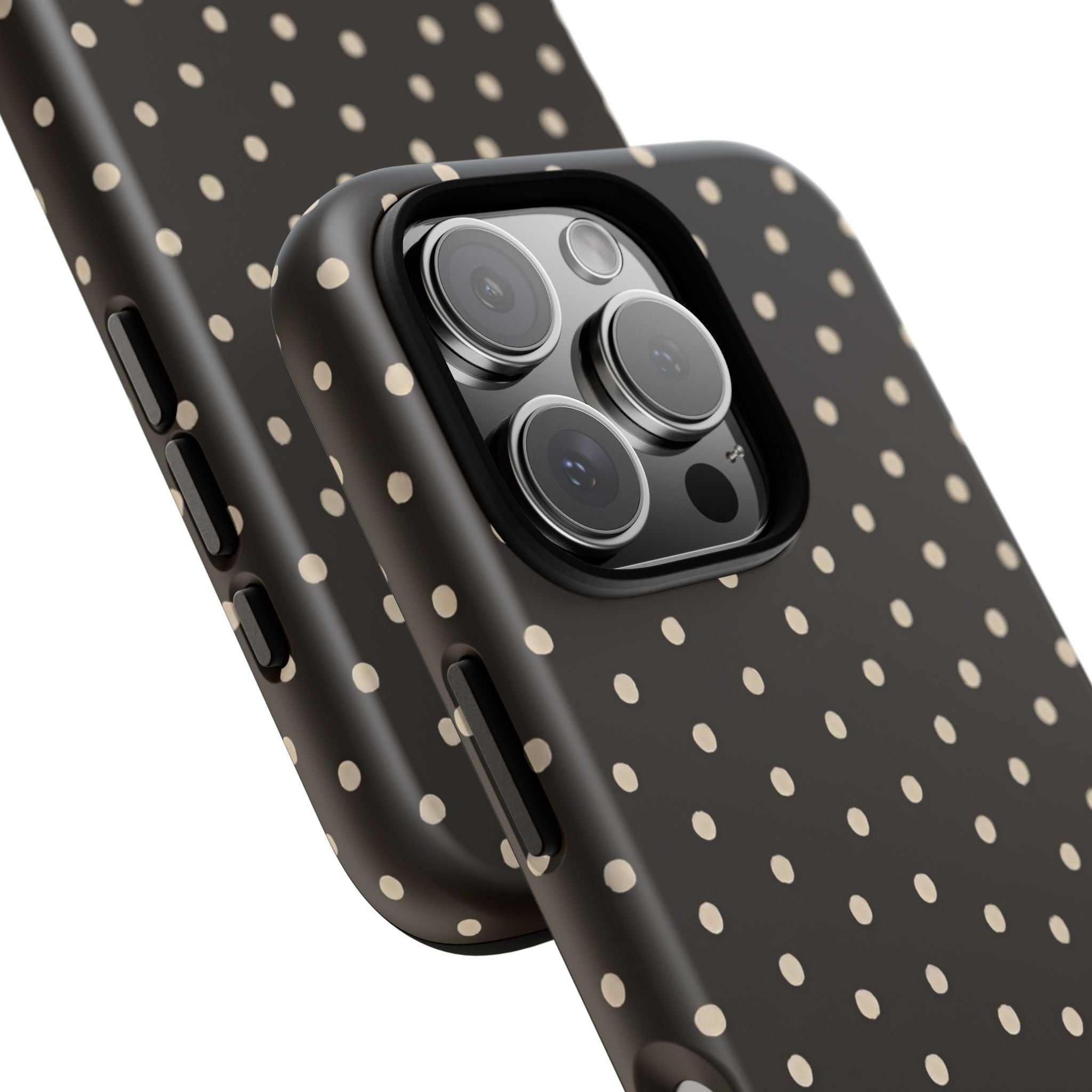 Brown Polka Dot Phone Case