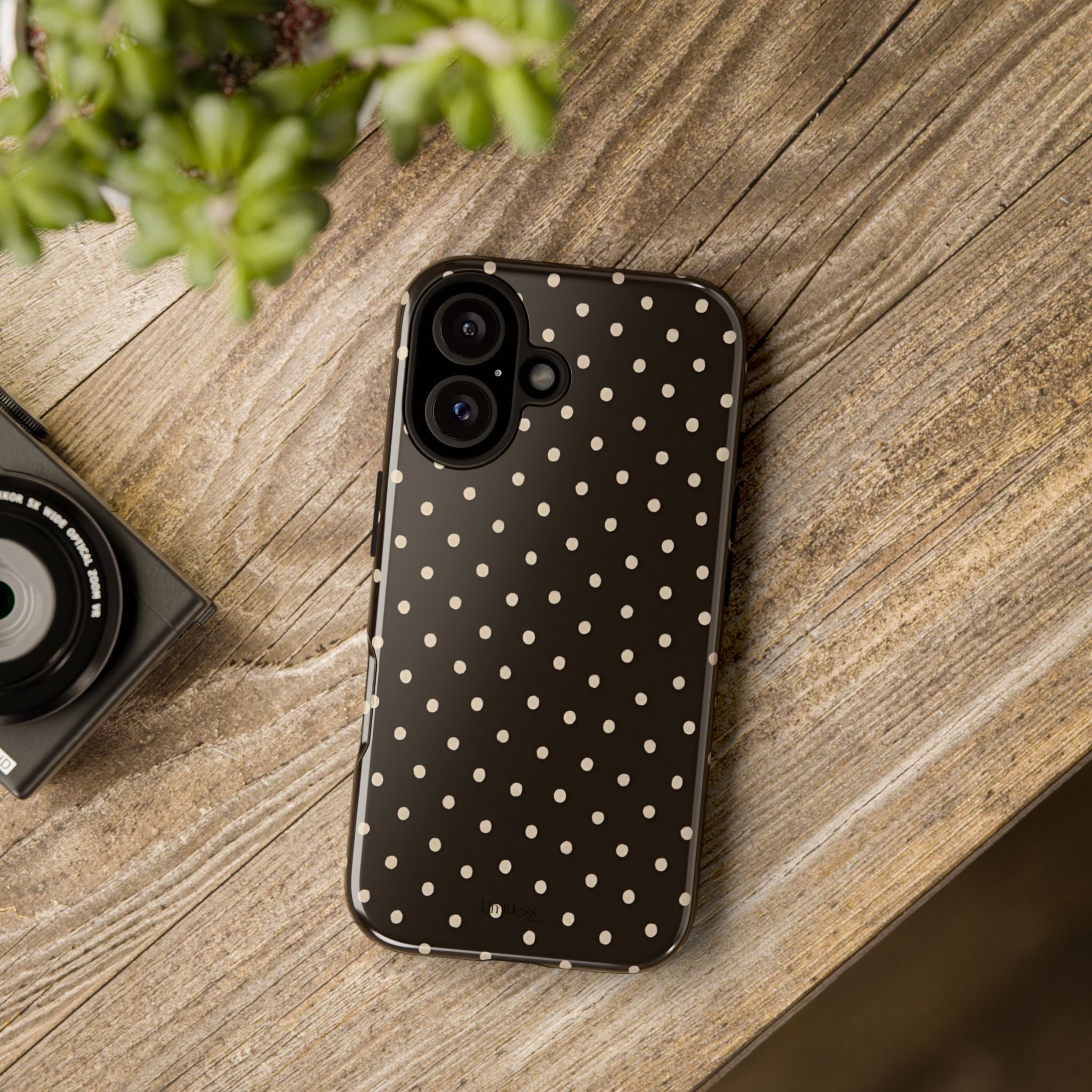 Brown Polka Dot Phone Case