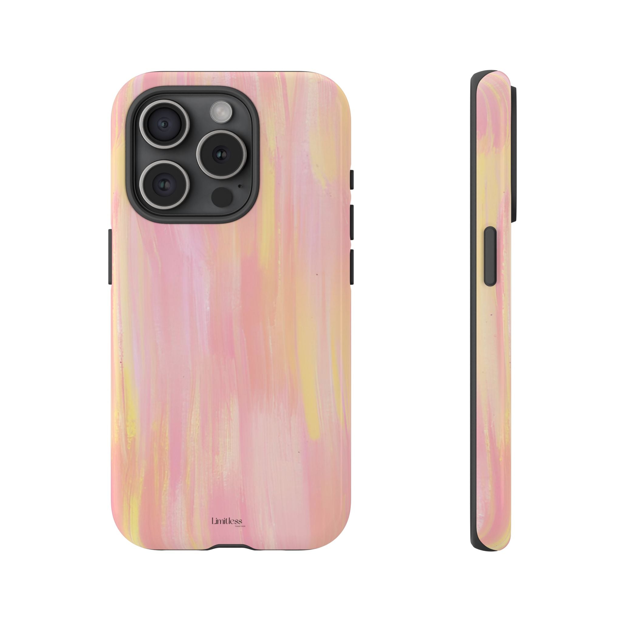 Pink Pastel Brushstroke Phone Case