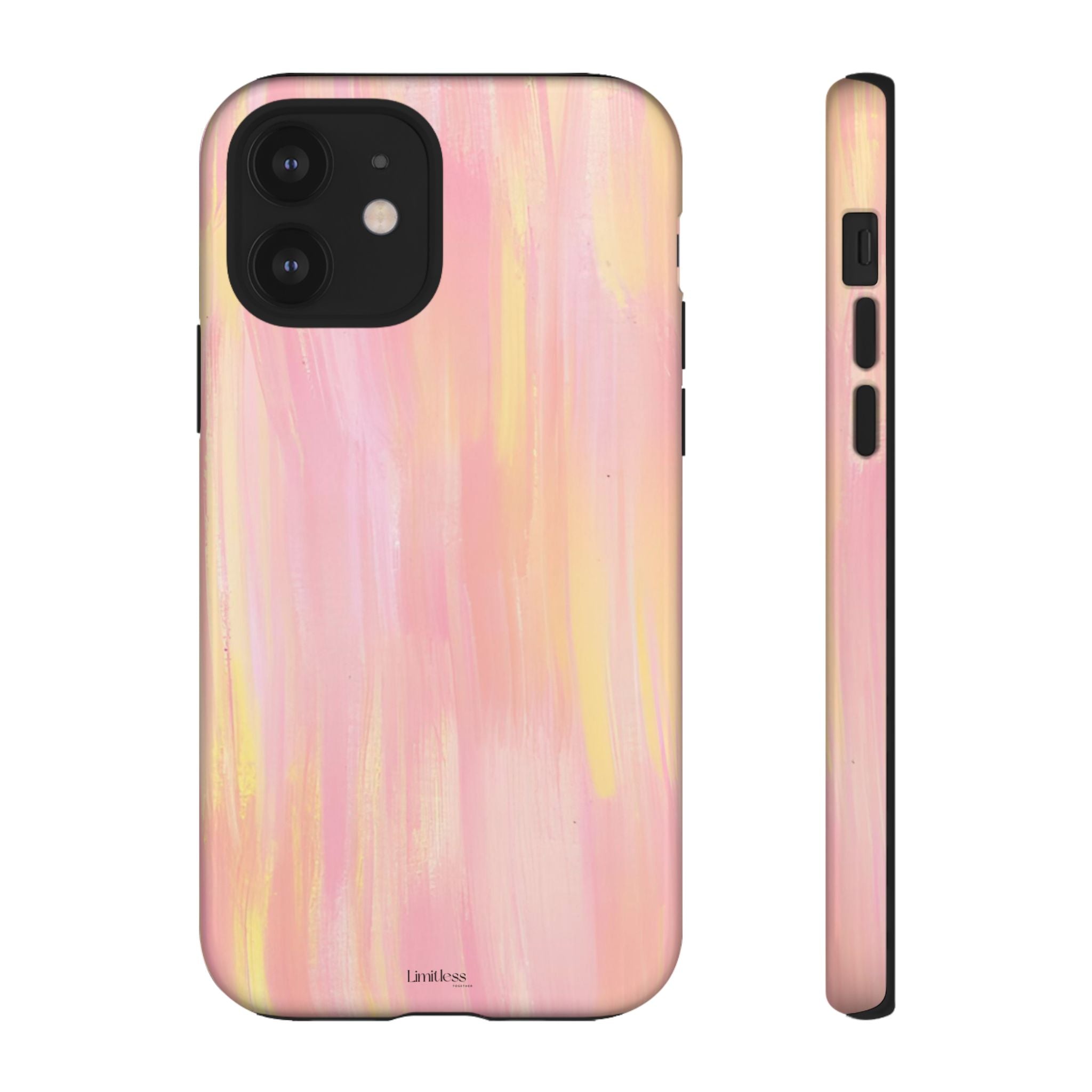 Pink Pastel Brushstroke Phone Case