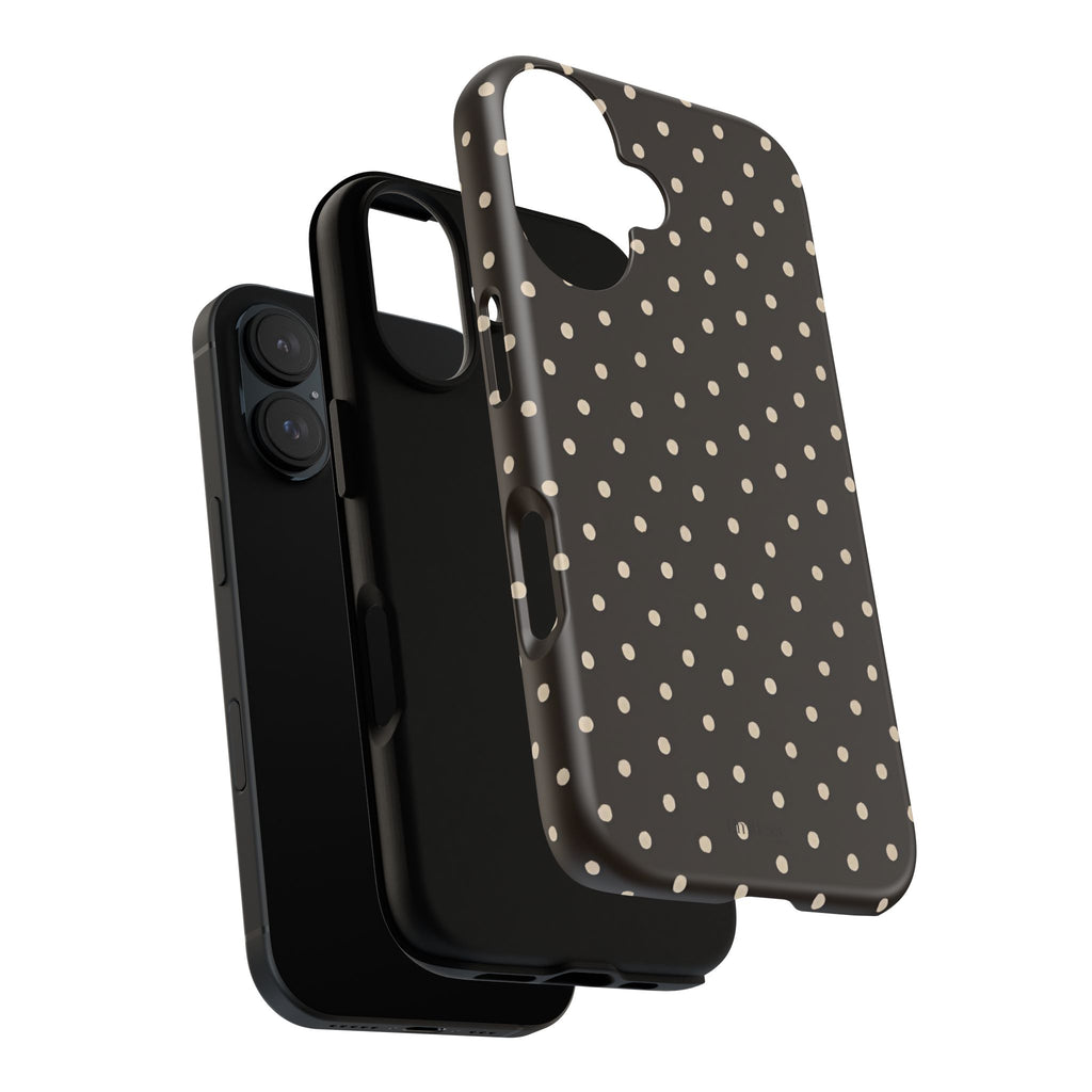 Brown Polka Dot Phone Case