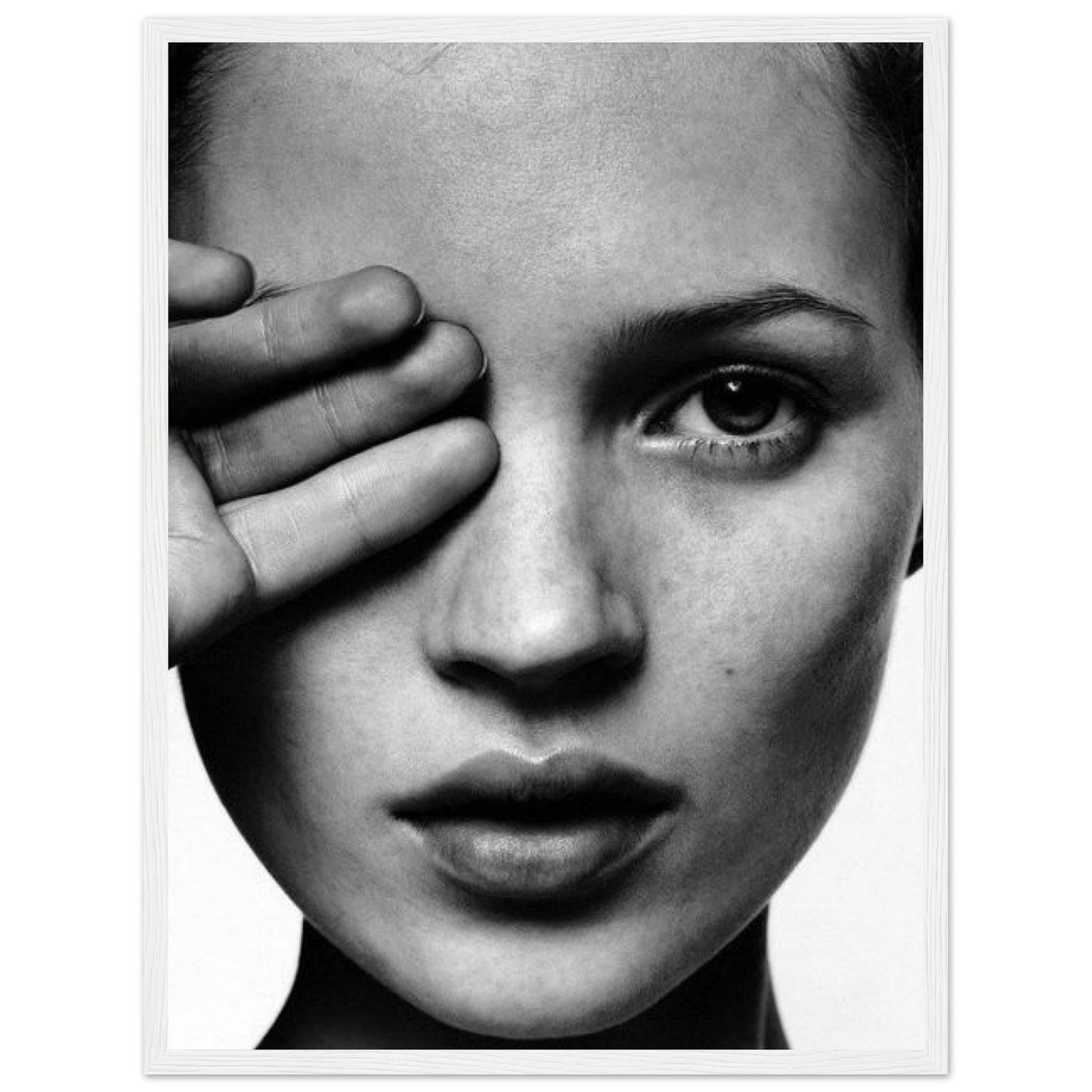 Kate Moss 1st Edition - Wooden Framed Print