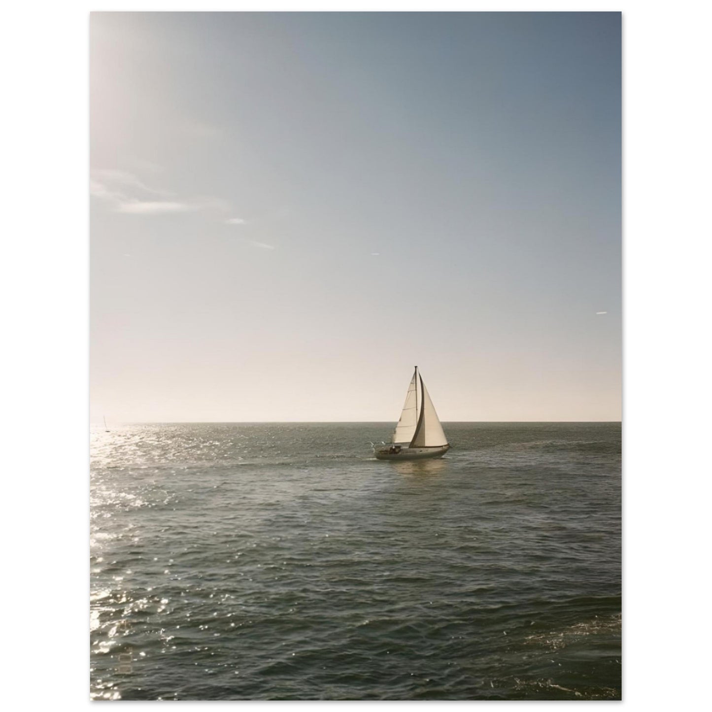 Sailboat Serenity - Poster