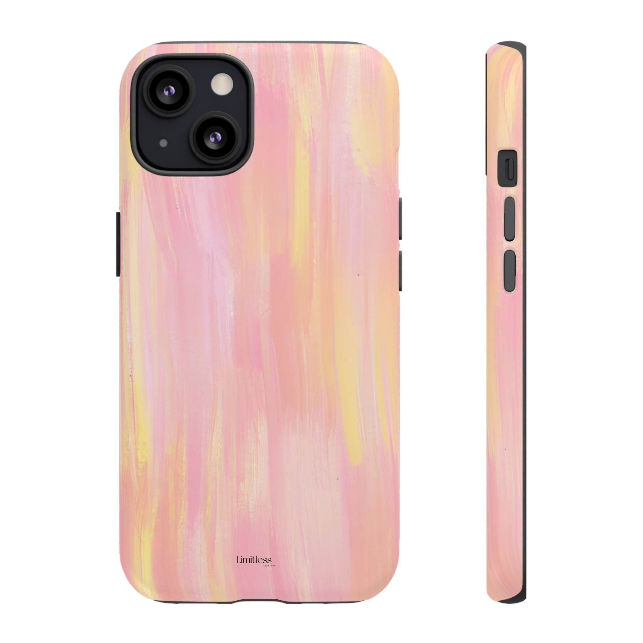 Pink Pastel Brushstroke Phone Case
