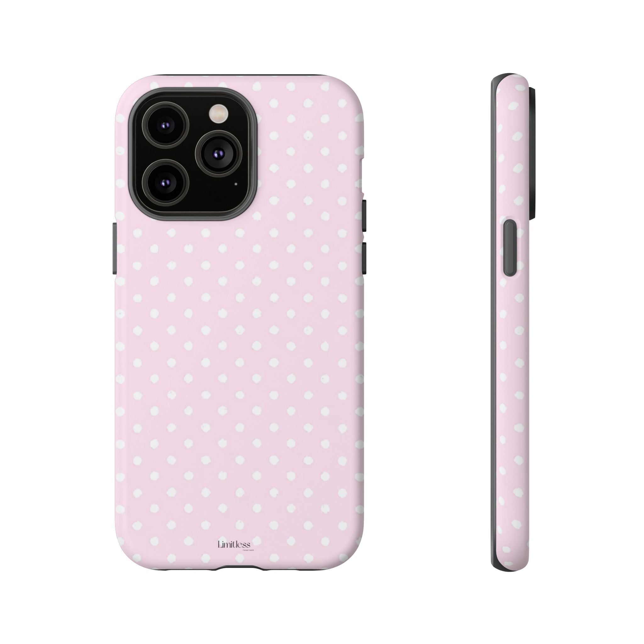 Pink Polka Dot Phone Case