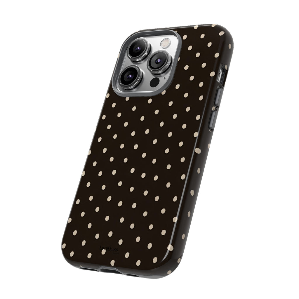 Brown Polka Dot Phone Case