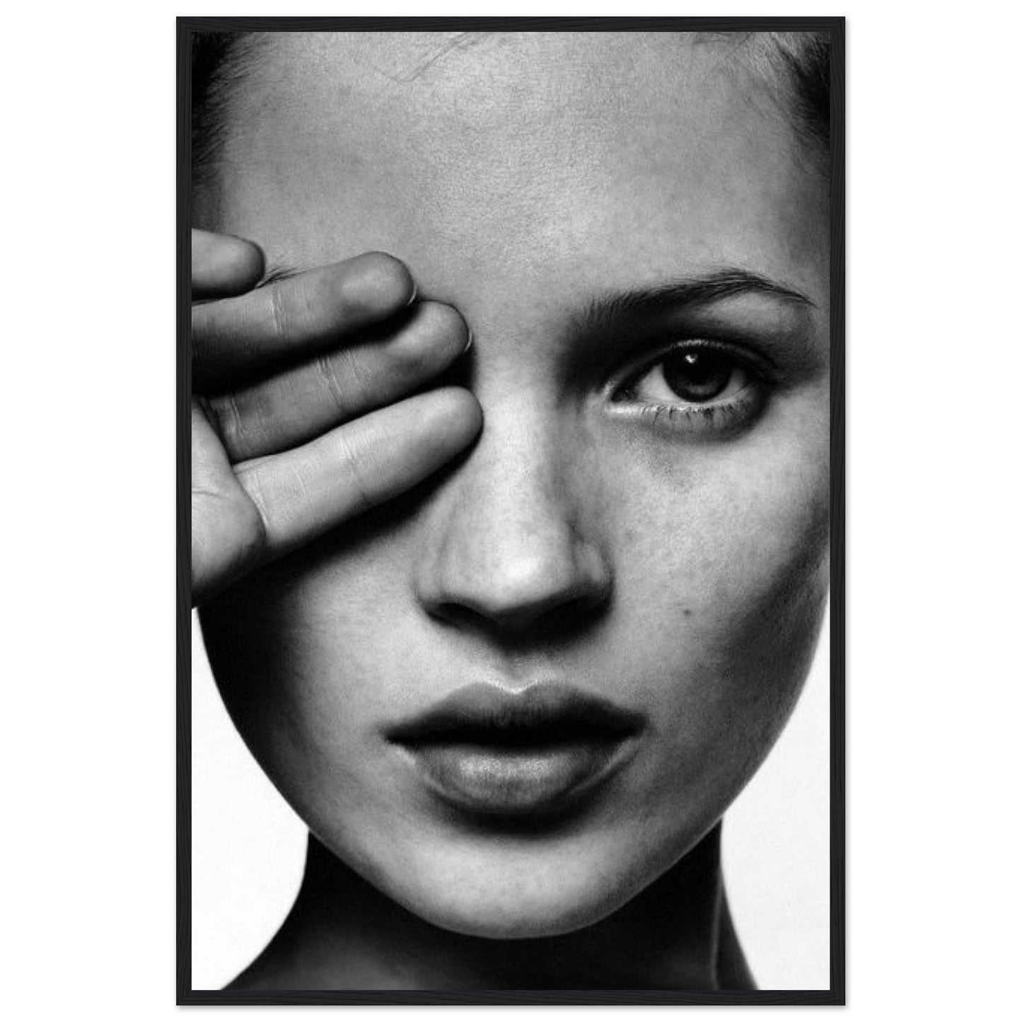 Kate Moss 1st Edition - Wooden Framed Print