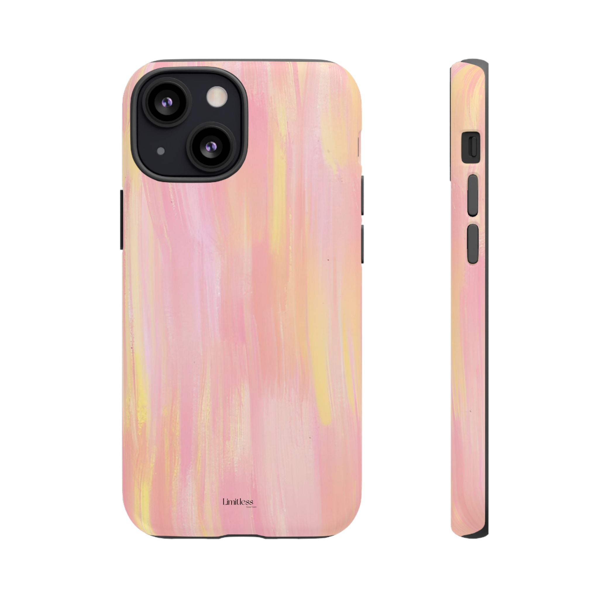 Pink Pastel Brushstroke Phone Case