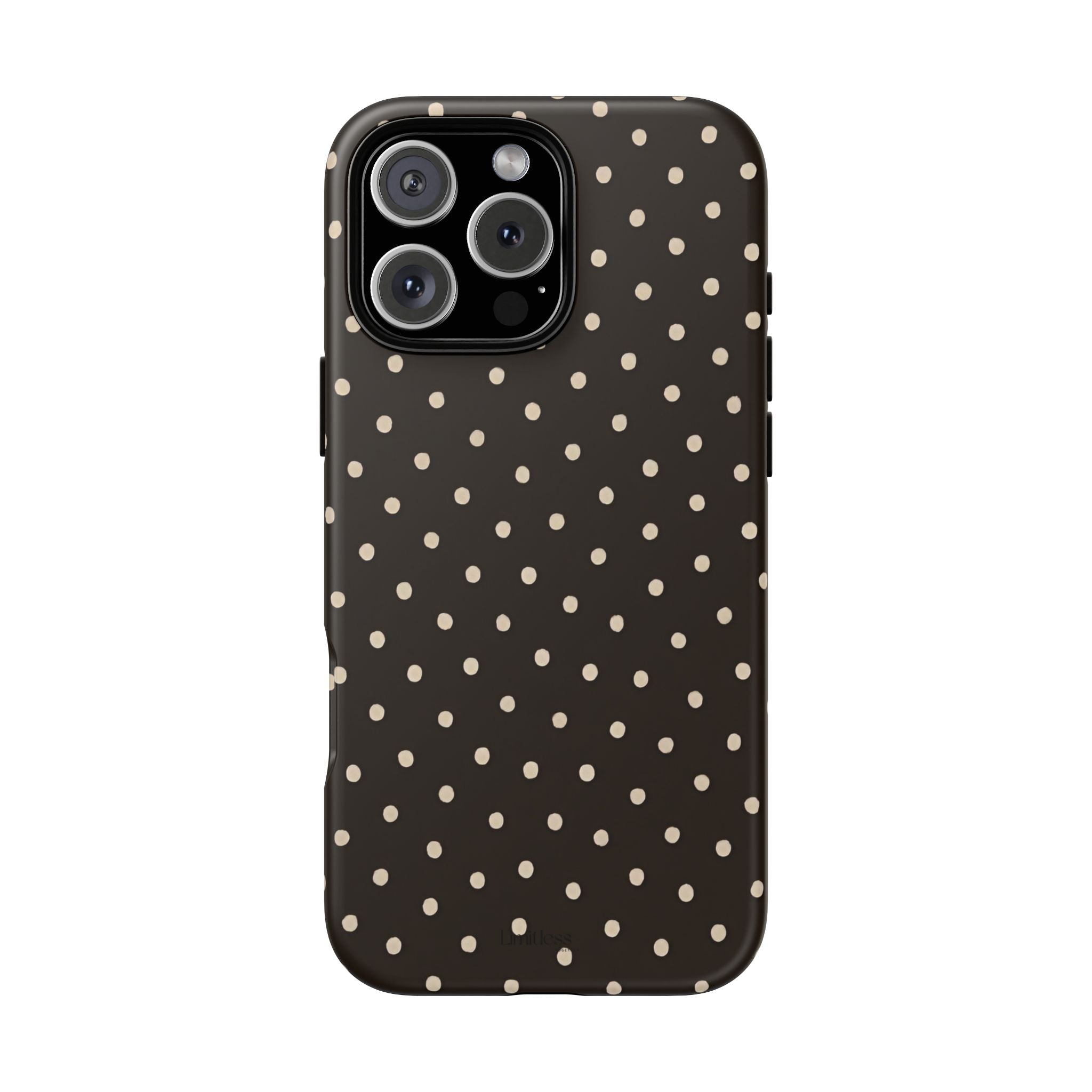 Brown Polka Dot Phone Case