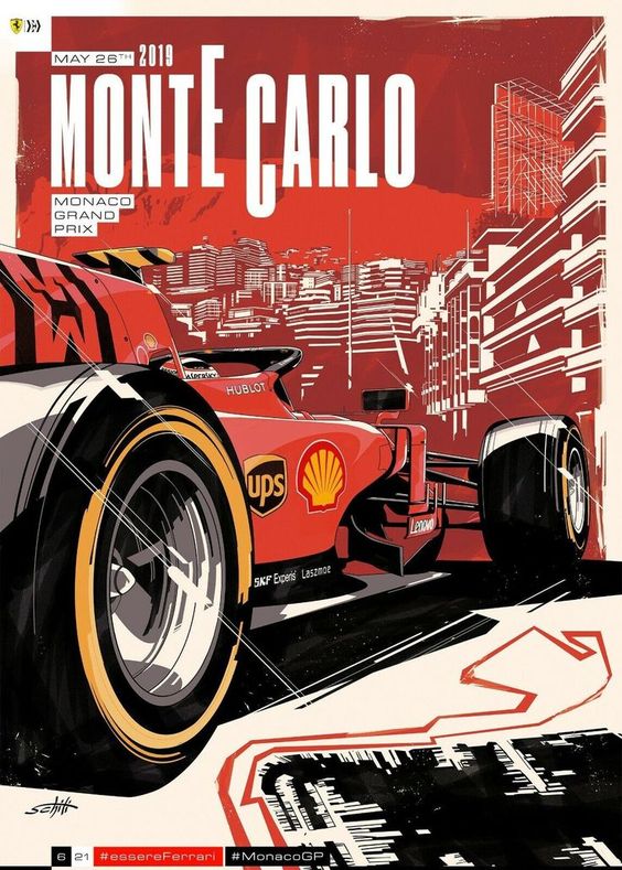 Grand Prix 2019 Vintage Racing - Poster