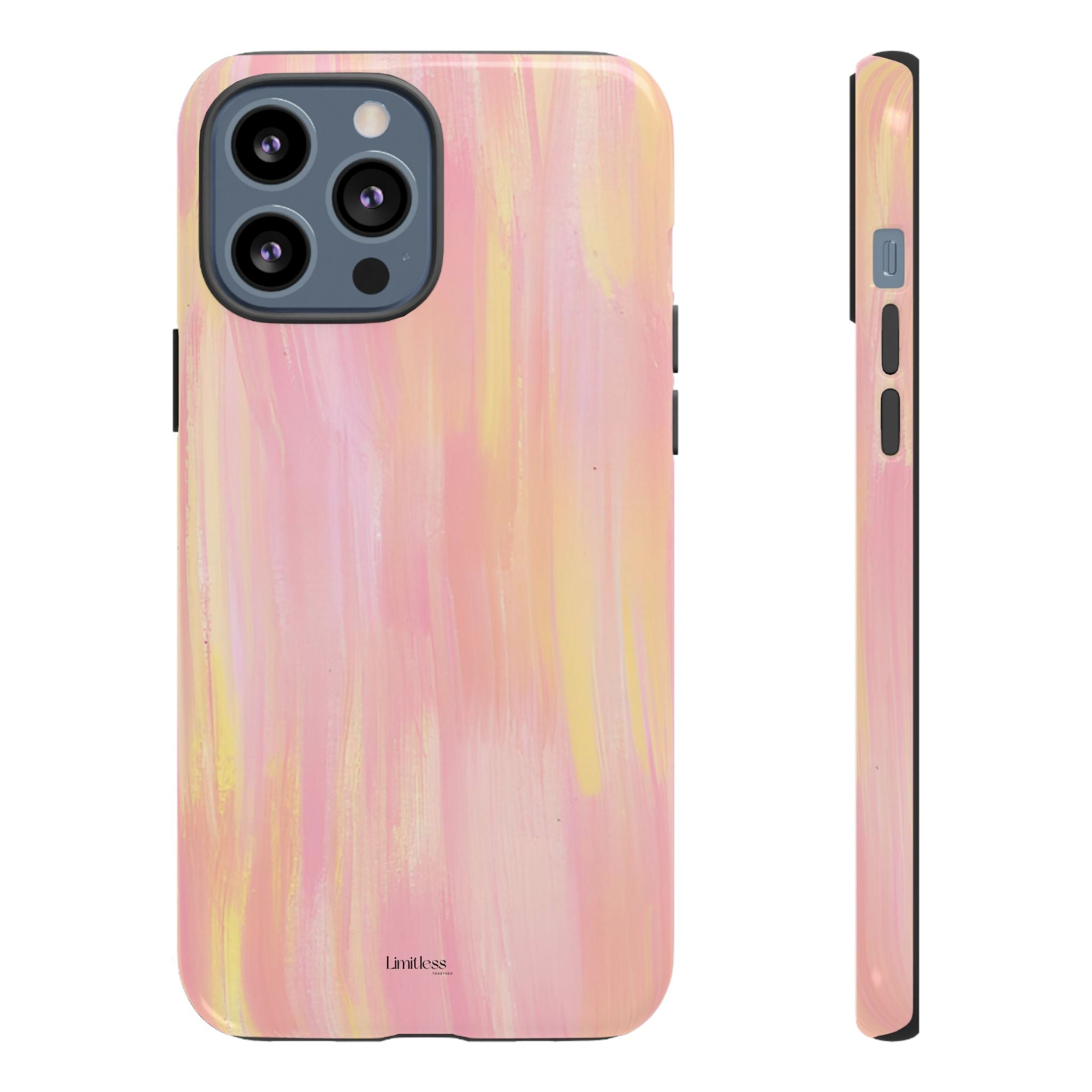 Pink Pastel Brushstroke Phone Case
