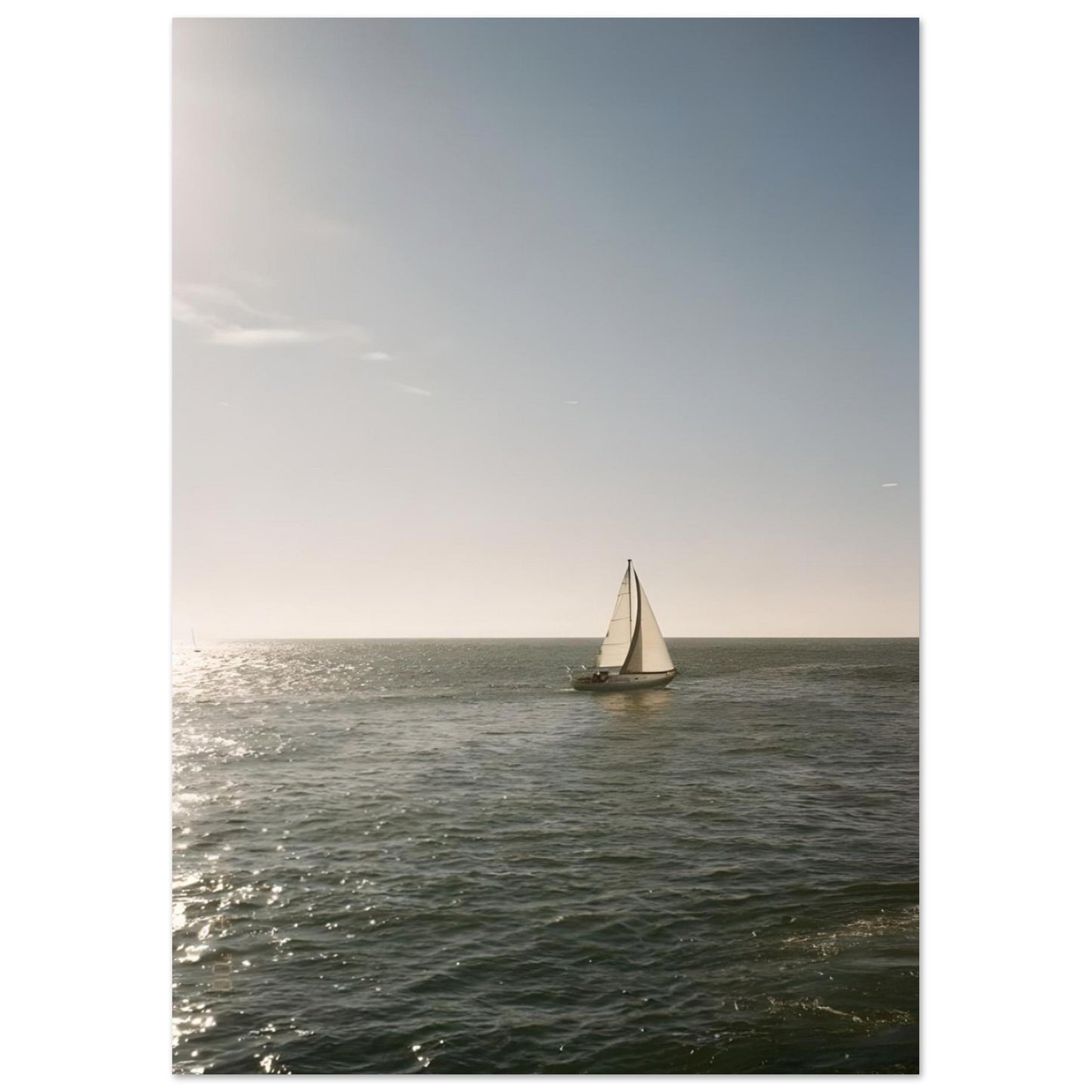 Sailboat Serenity - Poster