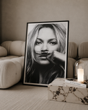 Kate Moss The Look Poster