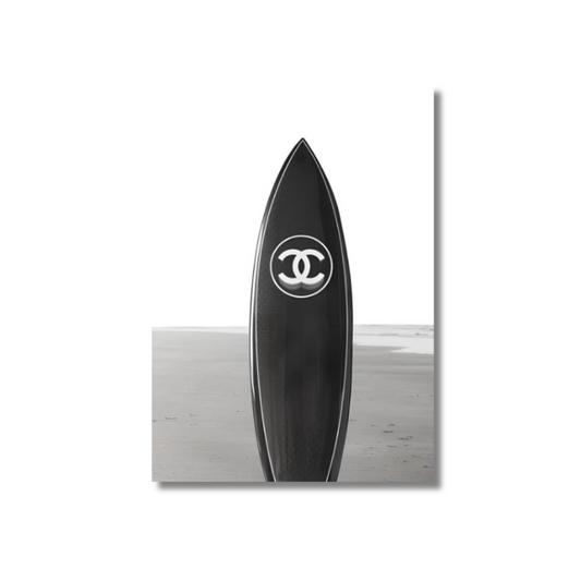 Fashion Surf: Chanel Surfer - Poster