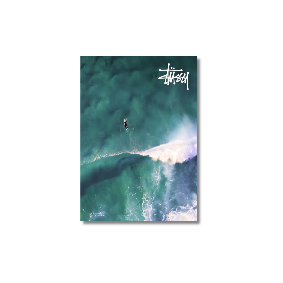 Ocean Glide: Aerial Surf - Poster