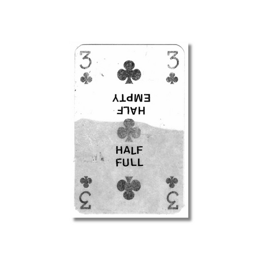 3 of clubs card - poster