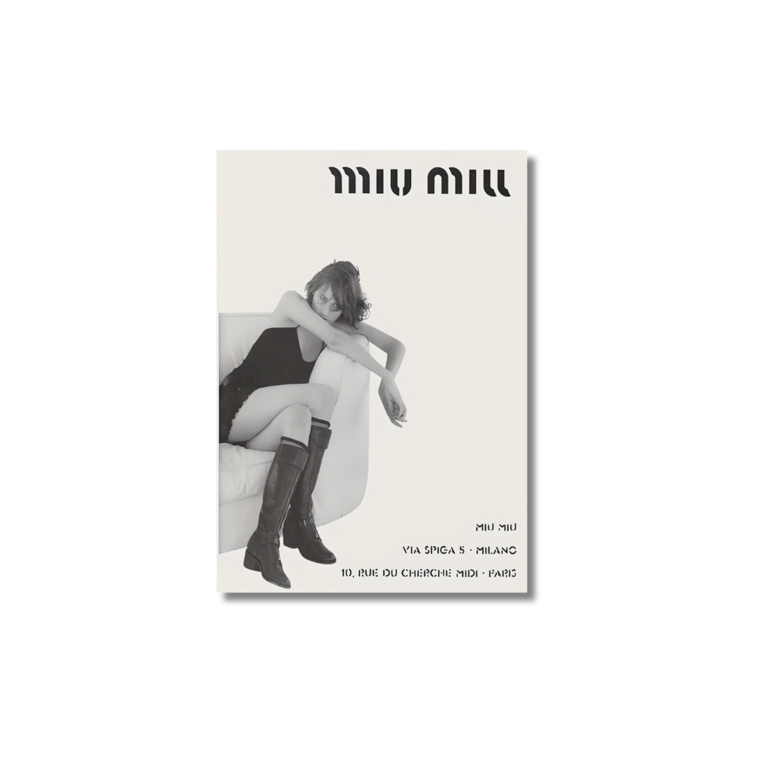 Vintage miu miu - Poster