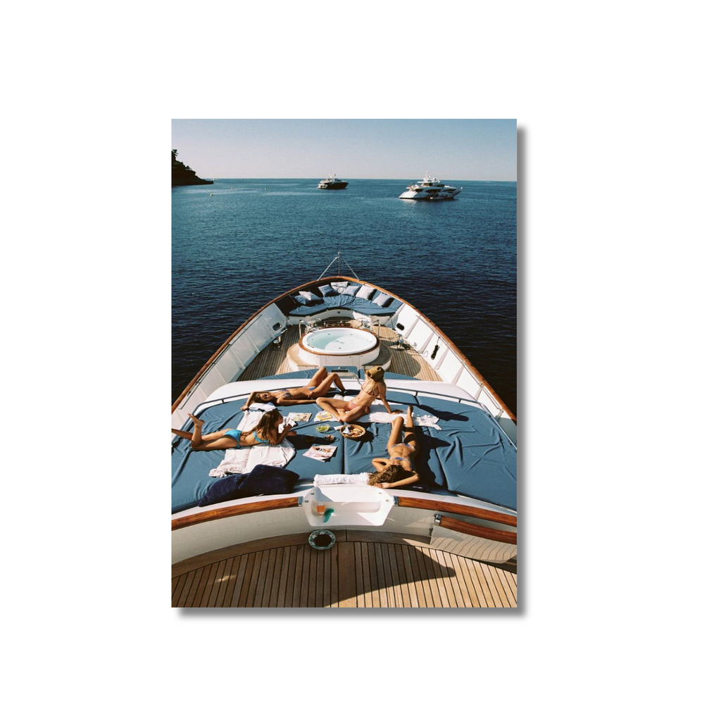 Summer Bliss: Boat Voyage - Poster