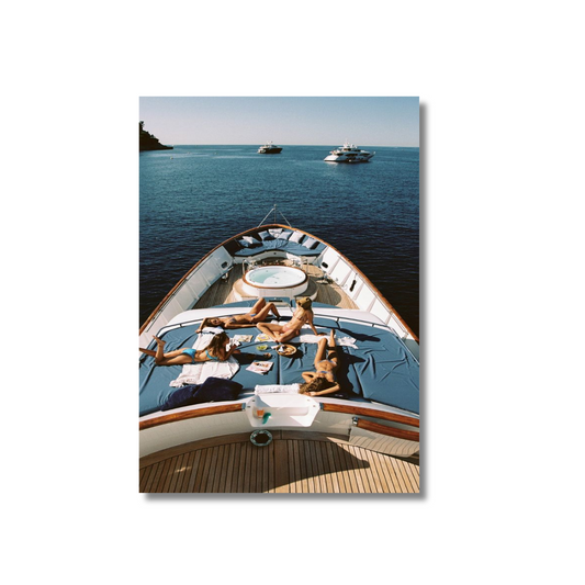 Summer Bliss: Boat Voyage - Poster