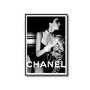 Feline Elegance Noir Poster