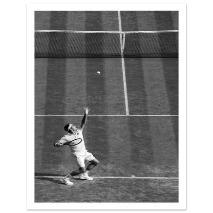 Black & White tennis - Poster