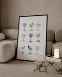 Martini Girls Poster