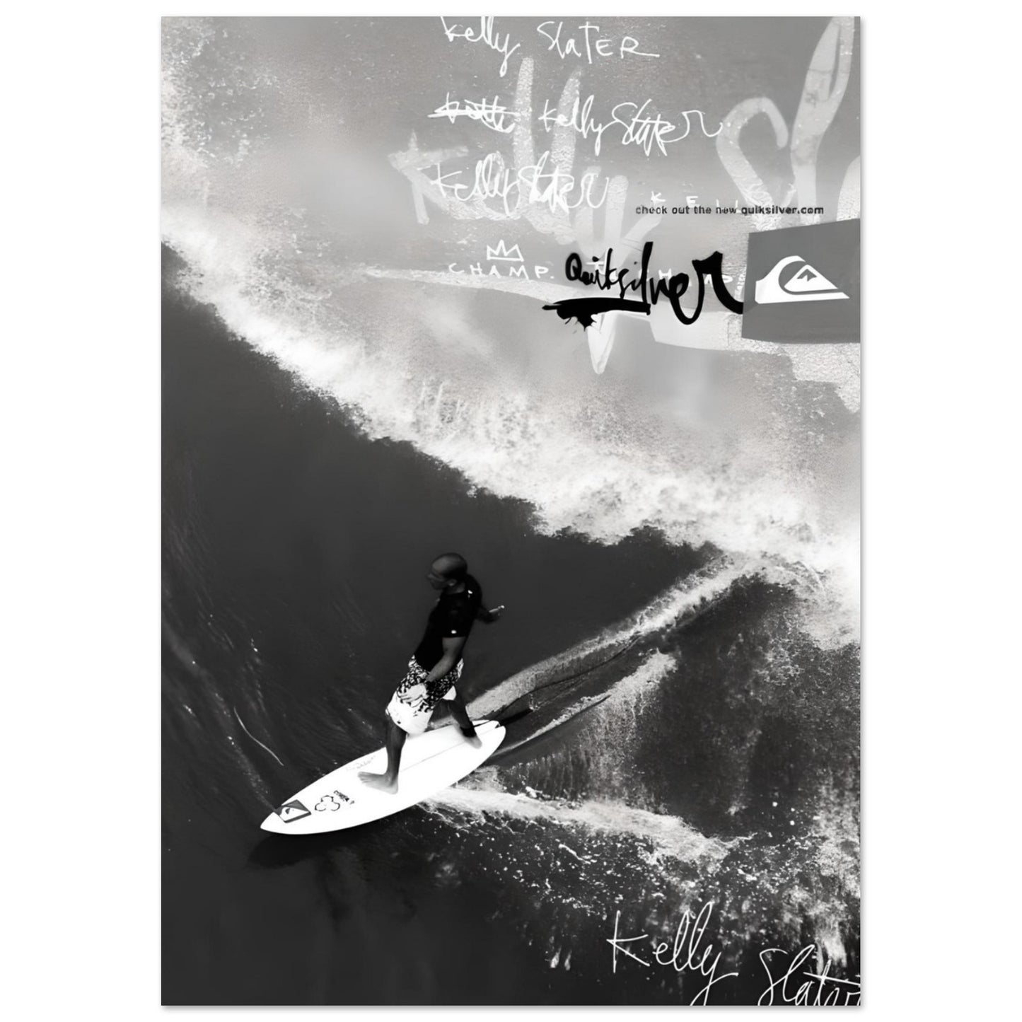 Quiksilver kelly slater - Poster