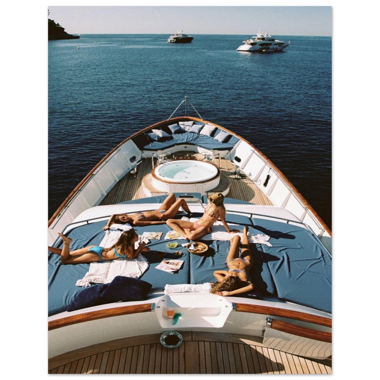 Summer Bliss: Boat Voyage - Poster