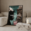 Wild Poolside Poster