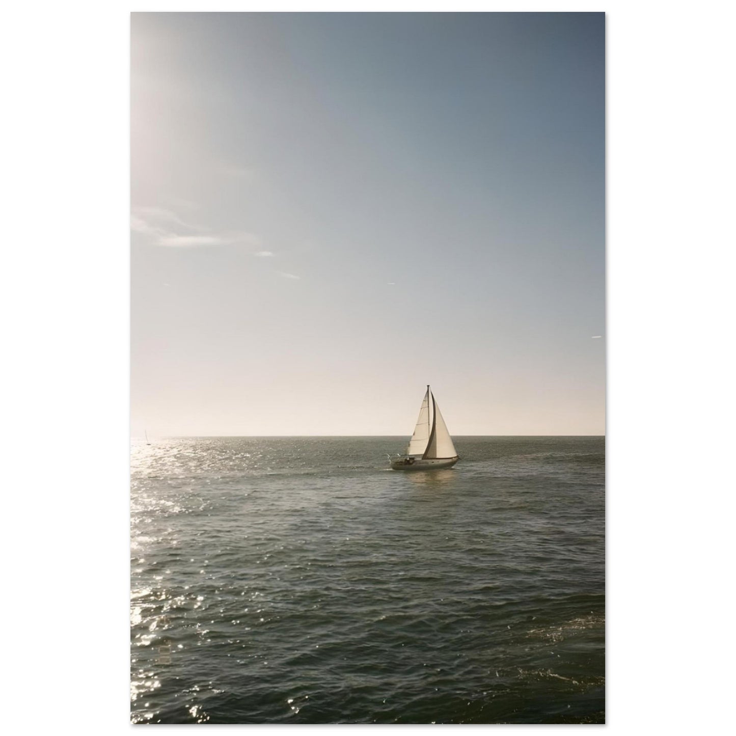 Sailboat Serenity - Poster