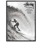 Stussy Surf - Wooden Framed Print