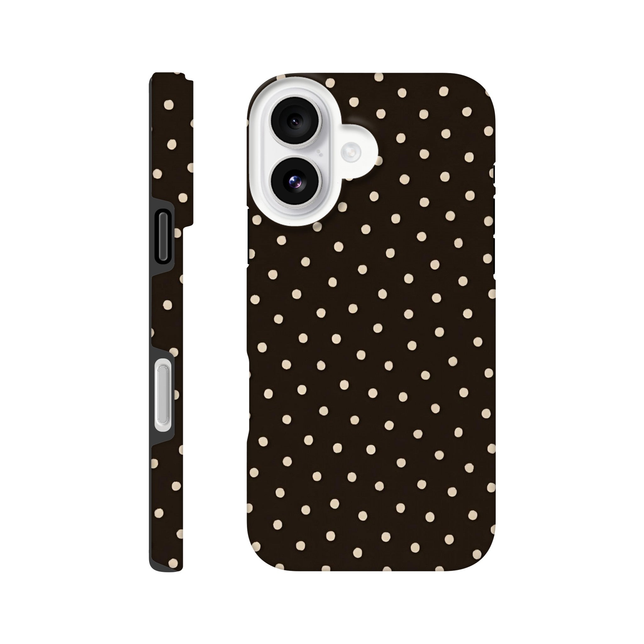 Brown Polka – Phone Case – Limitless Together