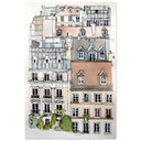 Paris Street Scene, Houses in France - Print