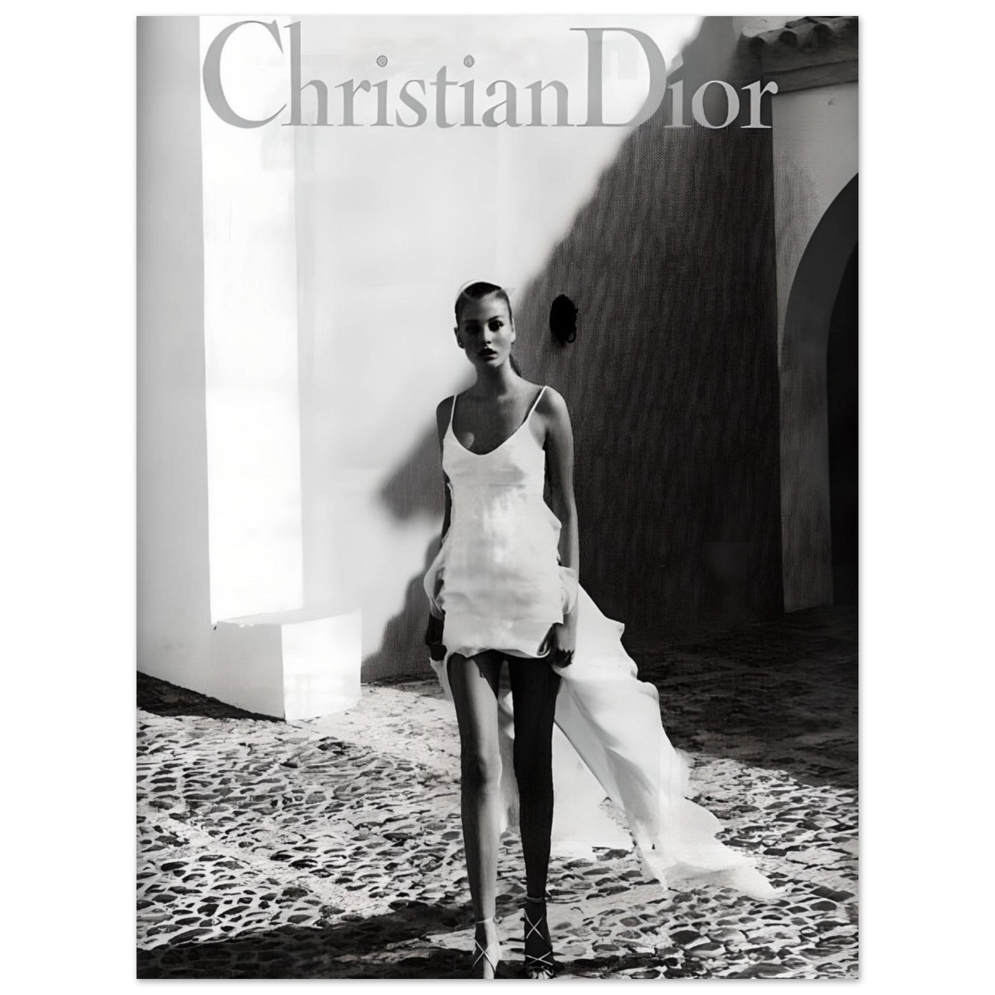B&W Christian Dior poster - limitless together online – Limitless Together