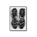 Leopard Heels Poster