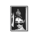 Audrey Hepburn Crown Poster