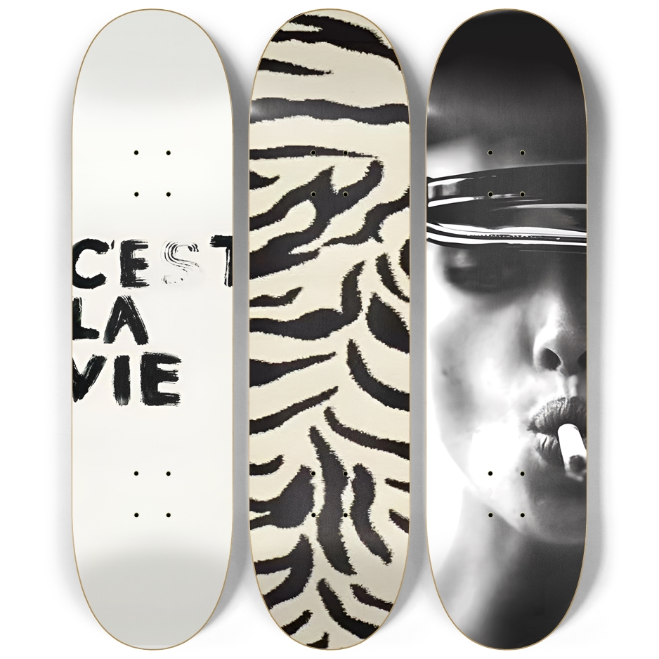 Editorial Noir Skateboards